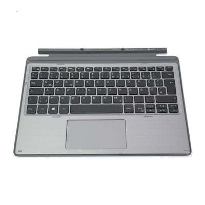Dell Travel K18M Tastatur Keyboard für Latitude 7200 *QWERTZ* *GRAY/BLACK*