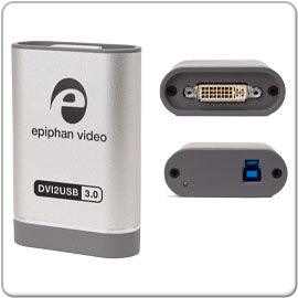 Epiphan Videoaufnahmeadapter - DVI2USB 3.0 - *Auflösungen < 4096 x 2160 (4K)*
