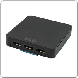 EVGA 200-DP-1301-L2, DisplayPort, 5760 x 1080 Pixel, Schwarz