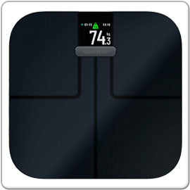 Original Garmin Index S2 Smart Scale/Waage mit WLAN für deine Gesundheitsanalyse