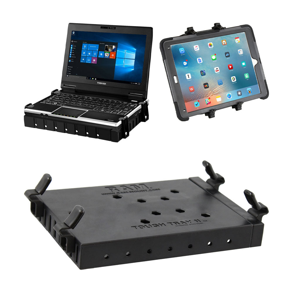 RAM 234-6 Tough-Tray II + Zubehör für Notebooks/Tablets mit passender Abmessung