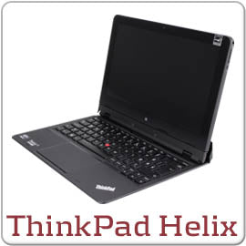 Lenovo ThinkPad Helix, Intel Core i5-3337U - 1.8 GHz, 4GB, 128GB SSD