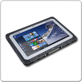 Panasonic Toughbook CF-20 Tablet-PC, Core m5-6Y57 vPro,1.1GHz - 2.8GHz