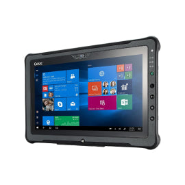 Getac F110 G4 Fully Rugged Tablet, Intel Core i7-7600U, 8GB RAM, 512GB SSD, 11.6"(29.5 cm) HD (1366 x 768) Multi-Touch-Display, W-Lan, Bluetooth, 2 x WebCam, USB 3.0, Windows 11 Professional