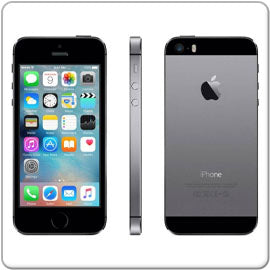Apple iPhone 5s, A7, 64GB SSD, 4"(10.2 cm) Retina HD (1136 x 640)  *Space Grau*
