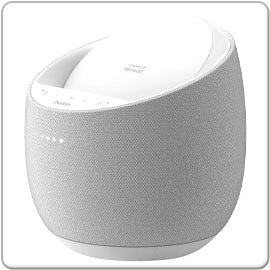 Belkin Soundform Elite Assistent und Wireless Charger (2-in1) für Apple Iphone