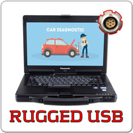 Panasonic Toughbook CF-53 - MK2, Intel Core i5-3320M - 2.6GHz, 8GB, 256GB SSD