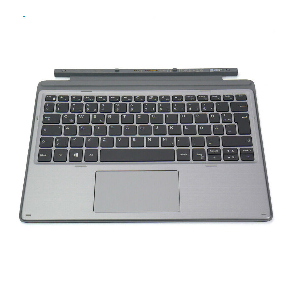 Dell Travel K18M Tastatur Keyboard für Latitude 7200 *QWERTZ* *GRAY/BLACK*