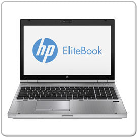 HP EliteBook 8570p, Intel Core i5-3340M - 2.7GHz, 4GB, 320GB
