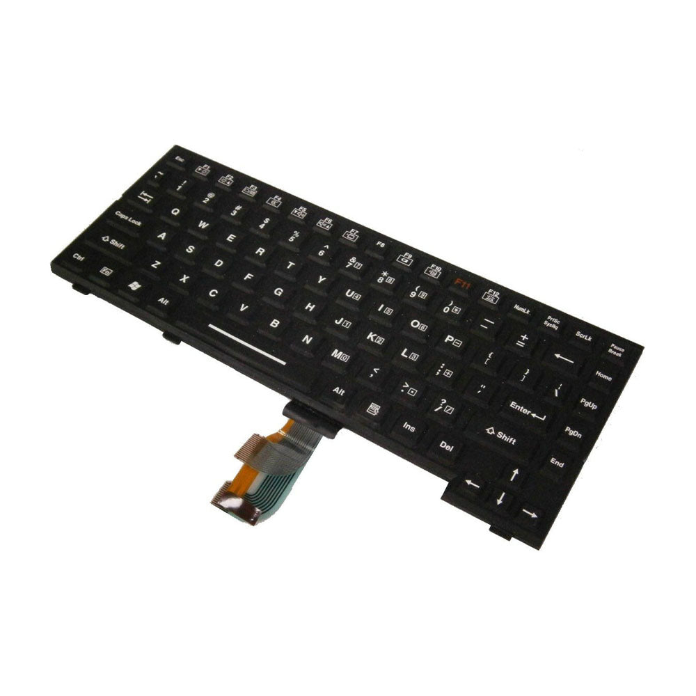 Panasonic N860-1435-T201/20 Gummitastatur für Toughbook CF-29/CF-30/CF-31 QWERTY