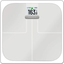 Original Garmin Index S2 Smart Scale/Waage mit WLAN für deine Gesundheitsanalyse
