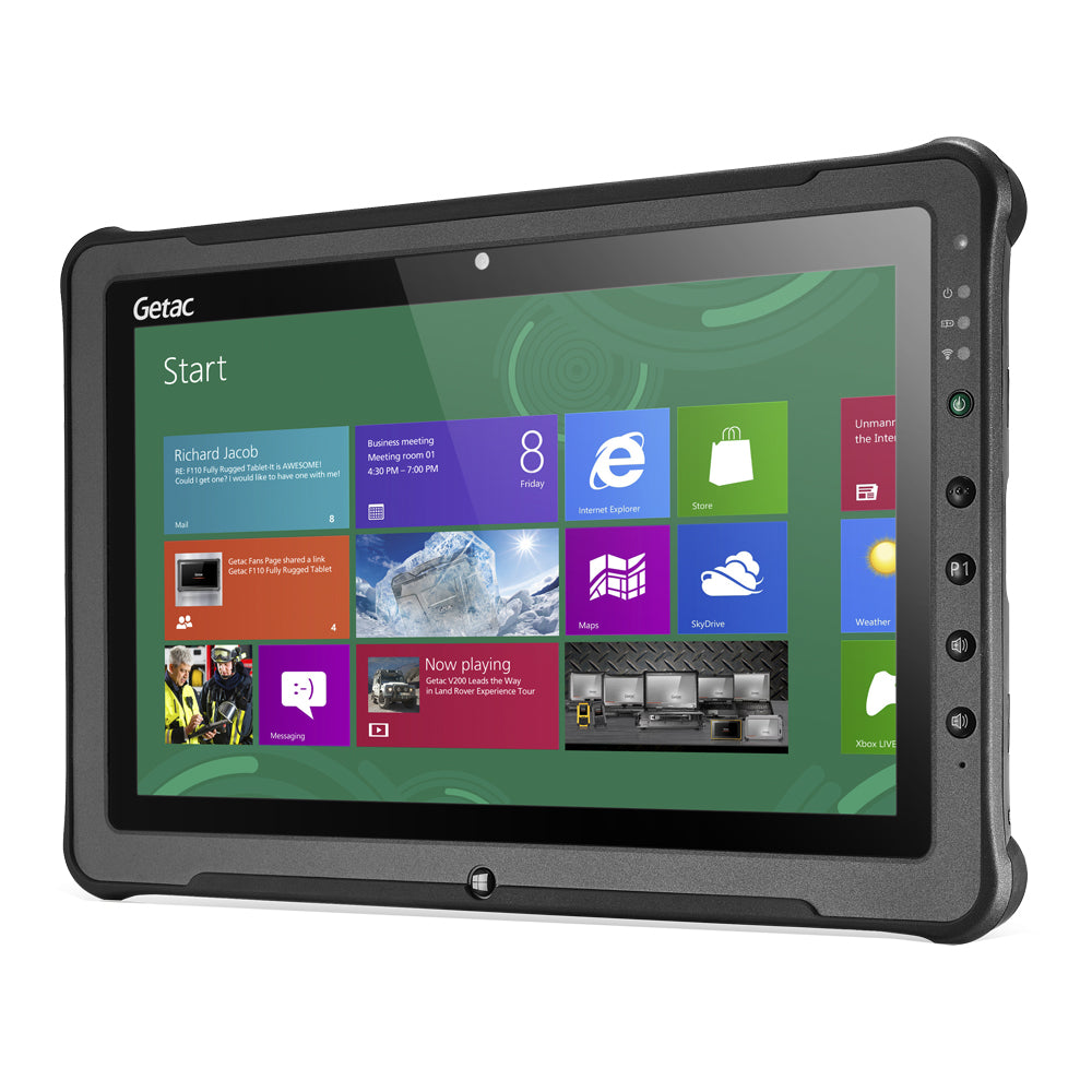 Getac F110 G3 Fully Rugged Tablet, Intel Core i5-7200U, 2.5GHz, 8GB, 256GB SSD