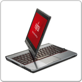 Fujitsu Lifebook T725 Tablet PC, Core i5-5300U - 2.3GHz, 8GB,240GB SSD