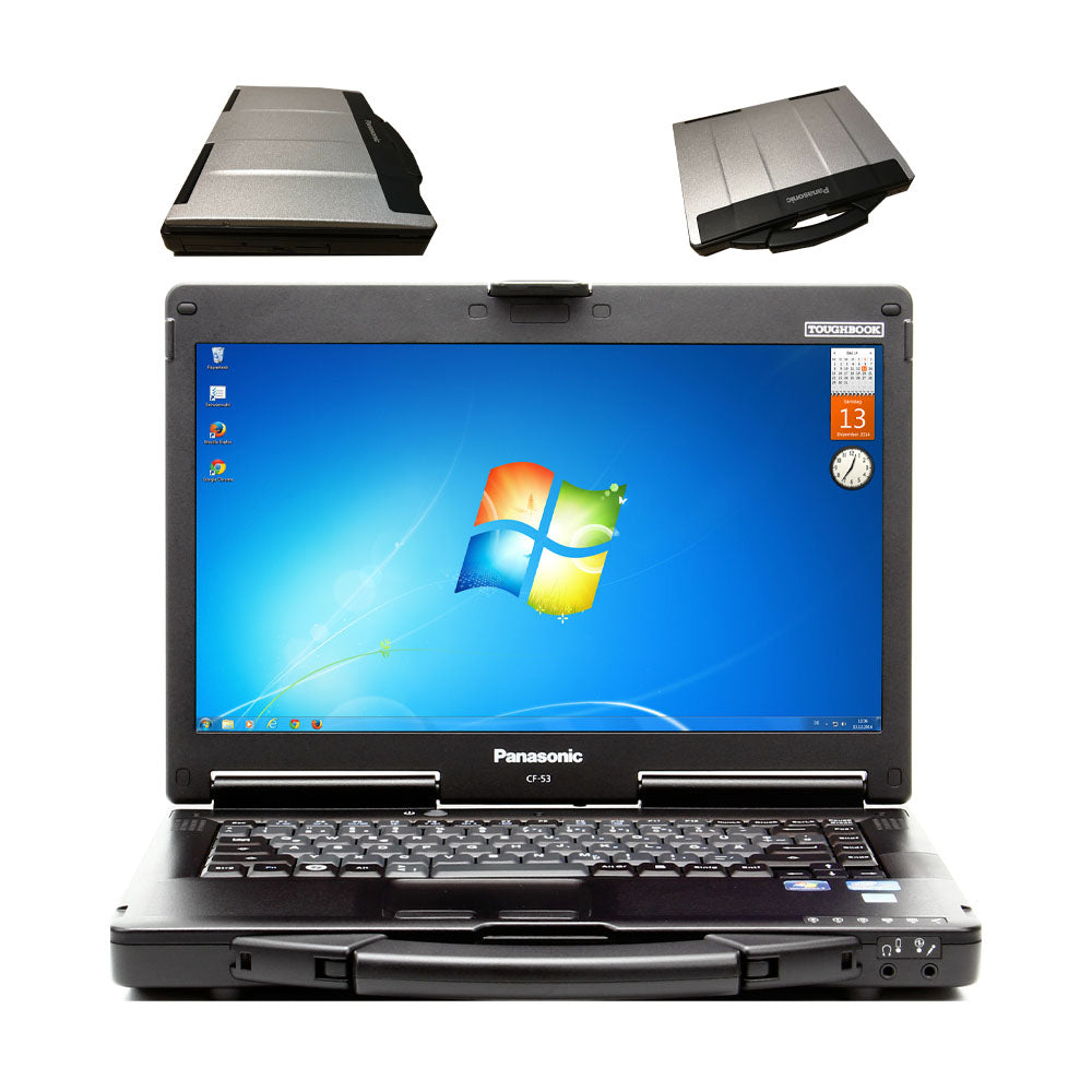 Panasonic Toughbook CF-53 - MK1, Intel Core i5-2520M- 2.5GHz, 4GB, 128GB