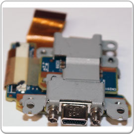 Ersatzteil für Panasonic Toughpad FZ-G1, D-Sub-Mikro-D-Steckverbinder Option PCB