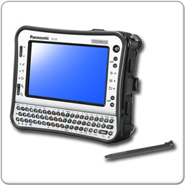Panasonic Toughbook CF-U1 MK2.6, Intel Atom Z530, 1.6GHz, 2GB, 128GB SSD