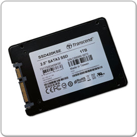 Transcend 1TB SSD - 2.5" - SATA 6Gb/s - TS1TSSD420KSE - 7mm *GEBRAUCHT*