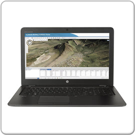 HP ZBook 15u - G3, Intel Core i7-6500U - 2.5GHz, 16GB, 512GB SSD