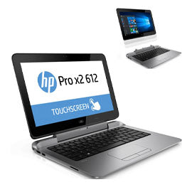 HP Pro X2 612 G1 Tablet PC, Intel Core i5-4302Y, 1.6GHz, 8GB RAM, 128GB SSD