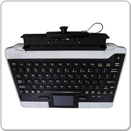 iKey - IK-PAN-FZG1-C1-V5 - US QWERTY Tastatur für Panasonic Toughpad FZ-G1