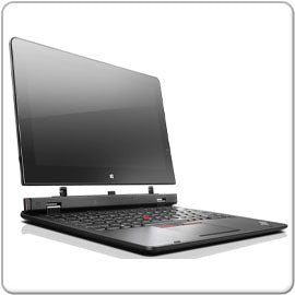 Lenovo ThinkPad Helix (2 Gen.) Tablet, Core m-5Y71 - 2 x 1.2 GHz, 8GB, 256GB SSD