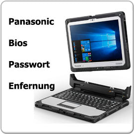 PANASONIC BIOS Password Entfernung Service